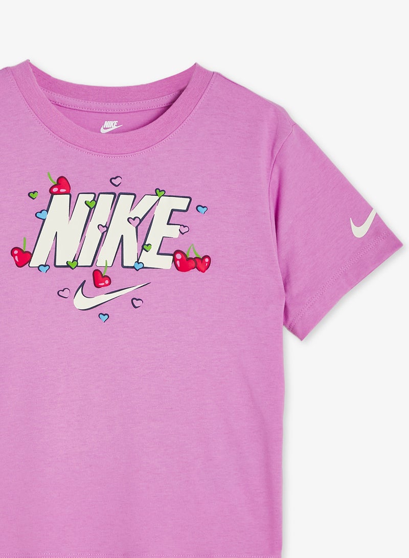 Nike Kids Cherry Boxy T-Shirt - Image 3